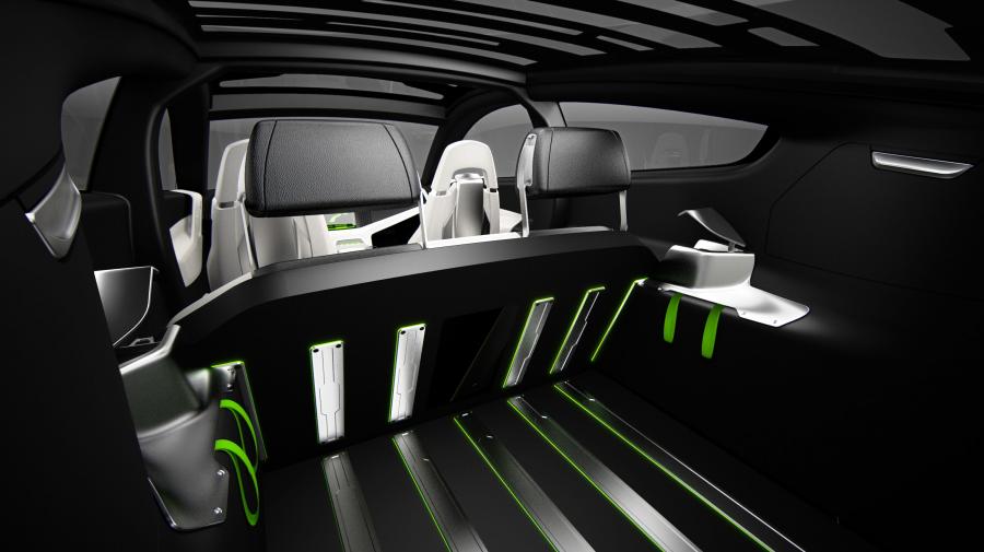 Багажник Magna Steyr MILA Coupic Concept 2012 года  (фото 1 из 14)